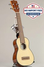 K la KA-SSLNG Gloss Sopr no Longneck Ukulel  Spruce Top Acoustic Instrument