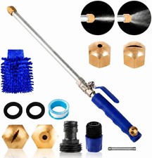 High Pressure Hose Nozzle,Upgraded Jet Nozzle Power Washer Blue