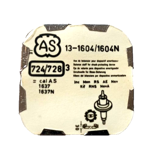 Tige De Remontoir AS Pour Montres 1560, 1590, 1591, 1595, 1604, 1604N, 1637, 1637N - Neuf De Stock