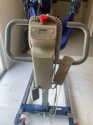 electric hoyer lift used 500 pound capacity