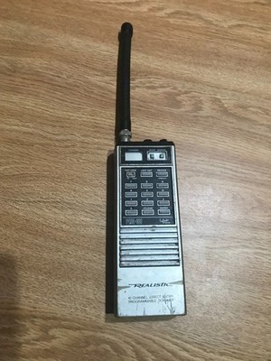 Vintage Realistic Scanner 10 Channel Direct Entry Pro 38 parts or repair