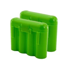 2 EBC Battery Green AA AAA Battery Plastic Holder Box Storage Cases 3.50 per gallon