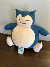 Pokemon Snorlax Extra Large Stuffed Toy With Tag 19 Comes With 77/124 Card