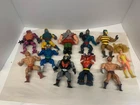 Vintage M.O.T.U Action Figure Lot He-Man, She-Ra, Hordak,Tung Lasher And More!