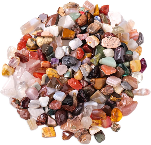 500 g Natürliche Trommelsteine Halbedelsteine Mischung Ø Ca. 8 – 12 mm Kleine Ed 500 g Natürliche Trommelsteine Halbedelsteine Mischung Ø Ca. 8 – 12 mm Kleine Ed