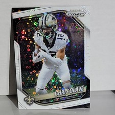 2025 Panini Prizm Chris Olave #192  Disco New Orleans Saints