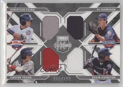 2016 Elite Extra Edition /199 Christian Cairo KJ Harrison Carter Young #14 s3g