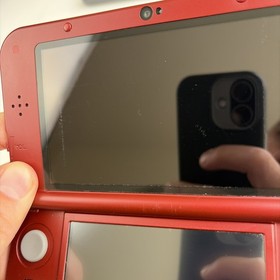 New Nintendo 3DS XL Red Console US Model - Tested! W Charger Stylus