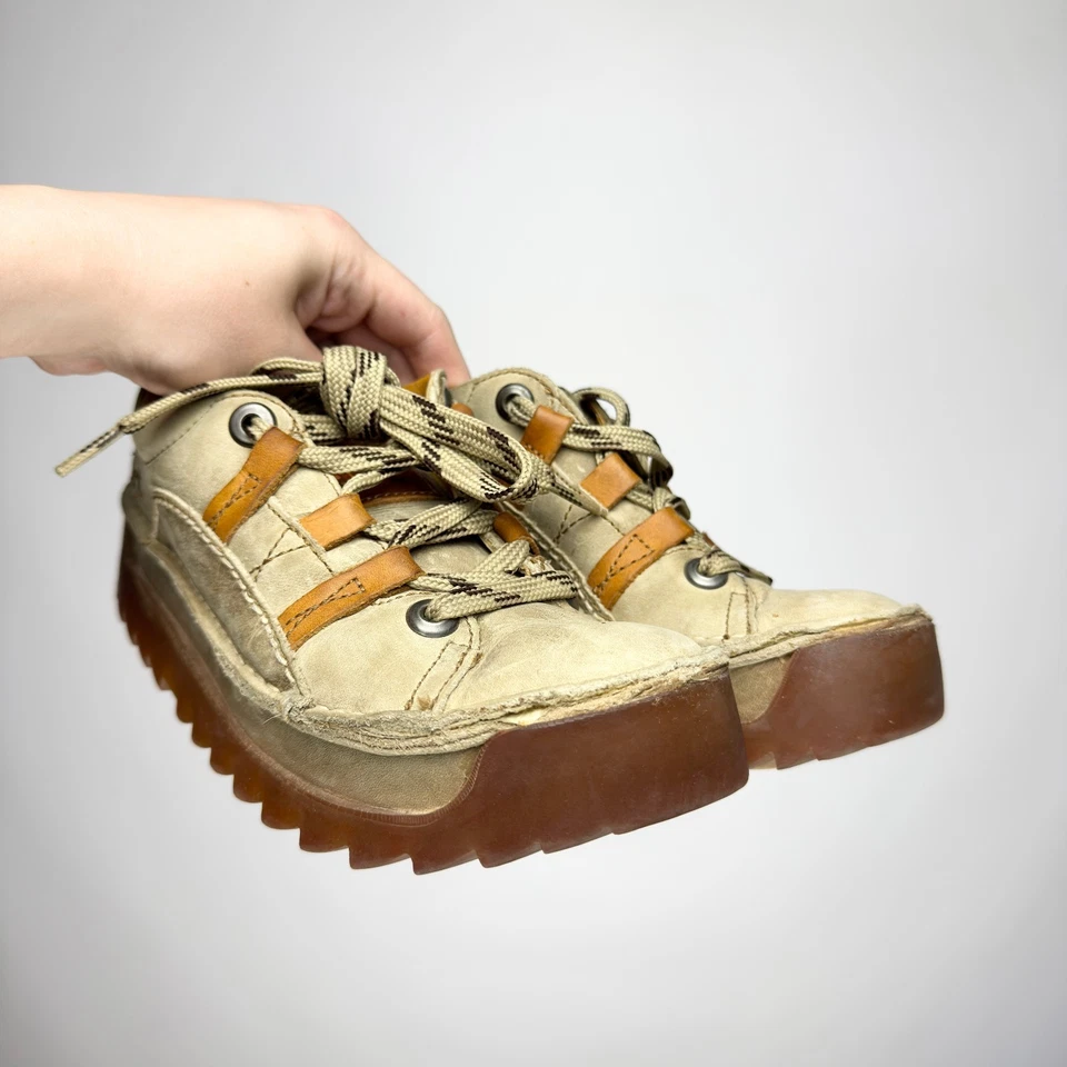 The Art Company Zapatos Gruesos Skyline 590 Y2K Tenis Plataforma Cuero Talla 38 Foto 2 de 4