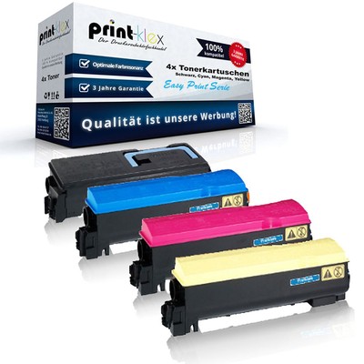 4x Qualitäts Tonerkartuschen für Utax 4462110010-4462110016 XXL-Easy Print Serie