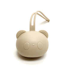Bear Pacifier Bag Baby Soother Silicone Dust Organiser Bag Portable Baby Pacifie