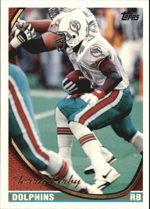 1994 Topps #375 Terry Kirby - FB