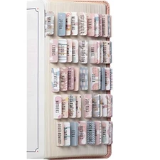 Diversebee Laminated Bible Tabs For Women And Girls (Large Print, Easy To Read),