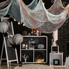 6Pcs Halloween Decoration Creepy Cloth Spooky Gauze Net 225 x 76CM Party decor