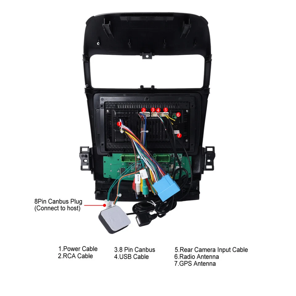 Apple Carplay para Acura TSX 2004-2008 rádio estéreo veicular Android 15 GPS navegação 2+32G - Imagem 3 de 4