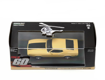 1973 FORD MUSTANG MACH 1 ELEANOR GONE IN 60 SIXTY SECONDS 1/43