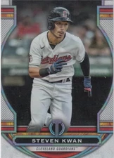 STEVE KWAN TOPPS TRIBUTE BASE CLEVELAND GUARDIANS #17 2023 23