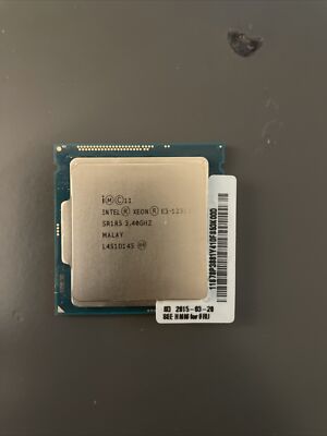 Intel Xeon E3-1231 V3 SR1R5 3.4GHz 8MB 4C LGA1150 Workstation CPU Processor 80W