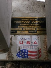 Voorwood dual spindle sander