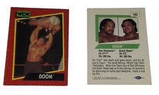 1991 WCW #145 Doom Butch Reed Ron Simmons Farooq Impel Wrestling Card WWE #