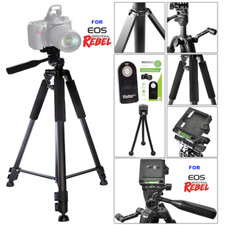 60" TRIPOD REMOTE CONTROL FOR CANON REBEL T6I T6S T6 T3I T4I T5I T5 60D 70D