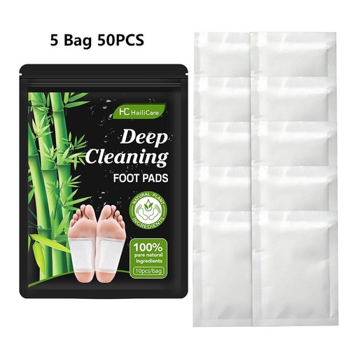 10~50x Detox Foot Patches Pads Body Toxins Feet Slimming Deep Cleansing Herbal - Picture 19 of 19