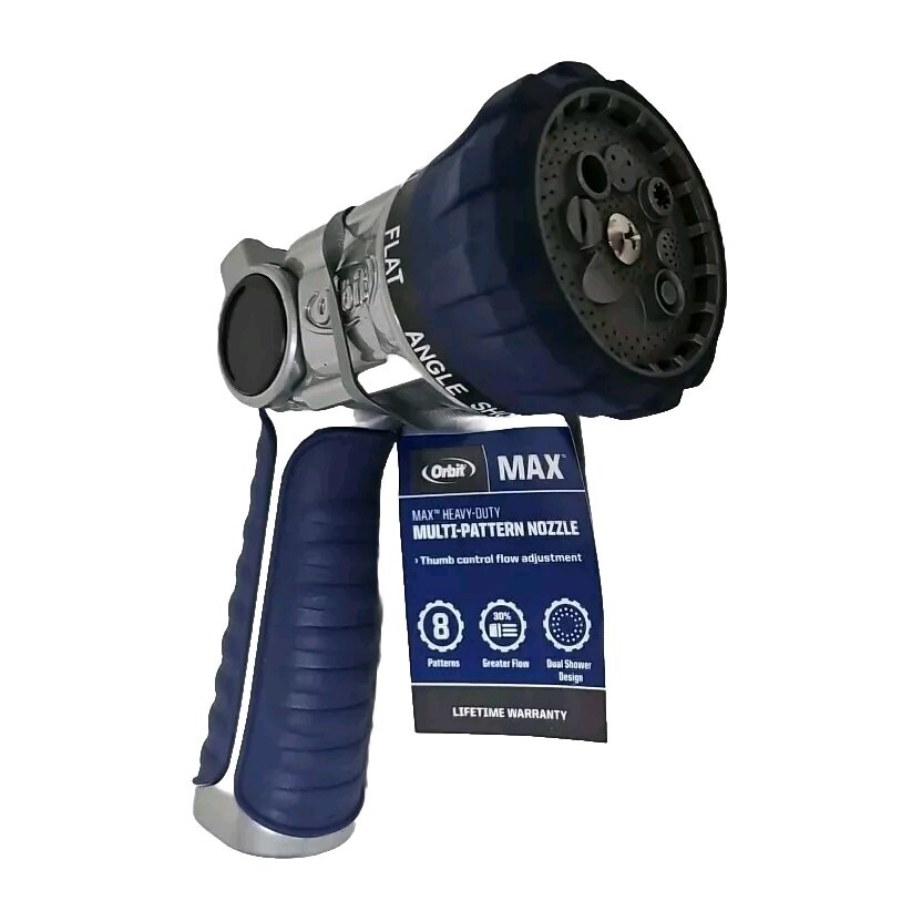 Orbit 26700 Max 8 Pattern Hose Nozzle Spray for sale online
