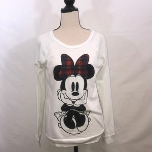 white minnie mouse sweatshirt