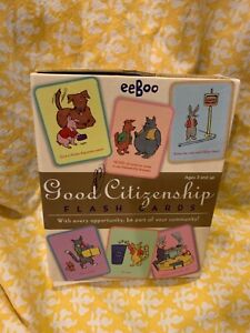 eeBoo Good Citzenship and Respect the Earth Flash Cards Great Learning