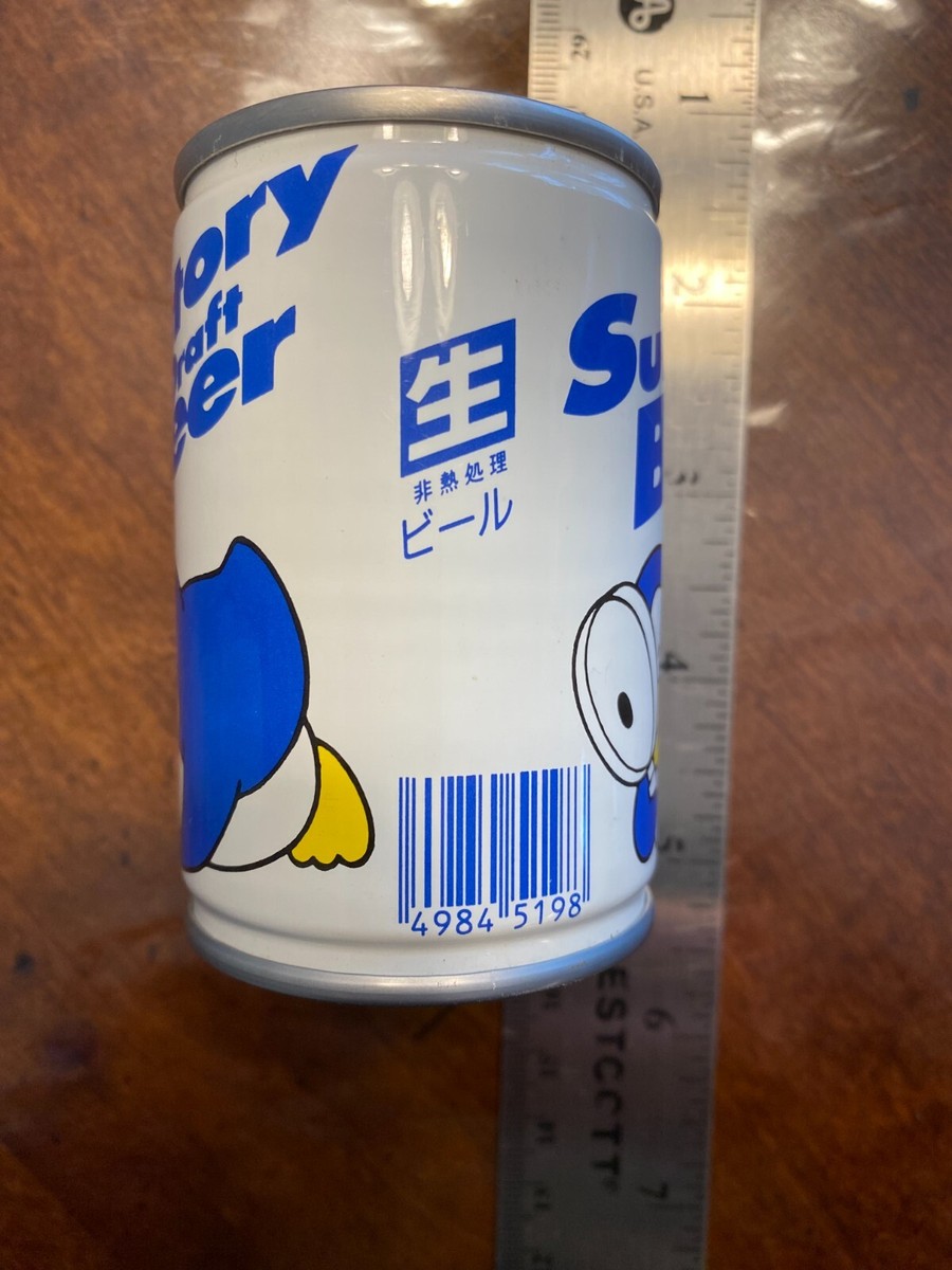 Suntory draft beer with penguin empty can | eBay