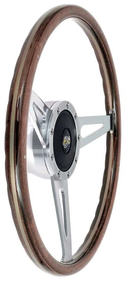 Kit de volante de madera personalizada OER de 15" logotipo de Superbee para Dodge Coronet 1965-69 Foto 2 de 4