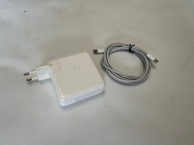 Apple 87W USB-C Power Adapter A1719 Netzteil Ladegerät Macbook + Kabel original