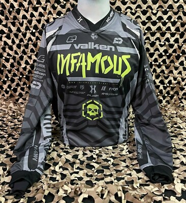 NEW HK Army Freeline Paintball Jersey Infamous Black/Grey