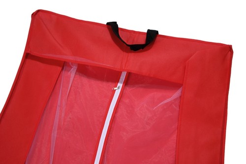 Red Beige Wedding Dress Bridal Gown Garment Cover Storage Dust Proof suit Bag - Picture 5 of 32