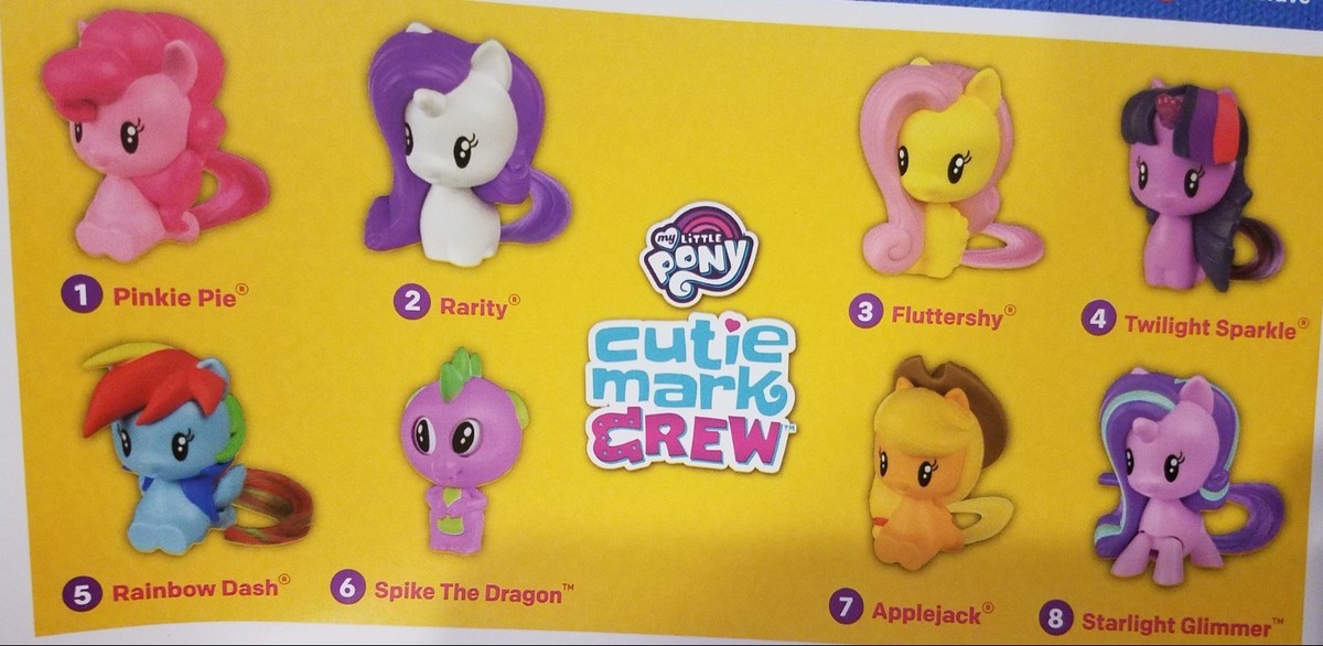 MCDONALD'S 2018, 2017, 2016 & 2015 MY LITTLE PONY SETS - PICK