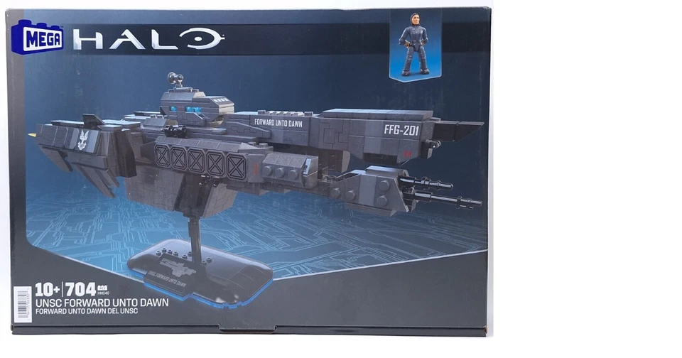 MEGA HALO UNSC вперед до рассвета совершенно новый в заводской упаковке комплект Бесплатная доставка - Изображение 4 из 4