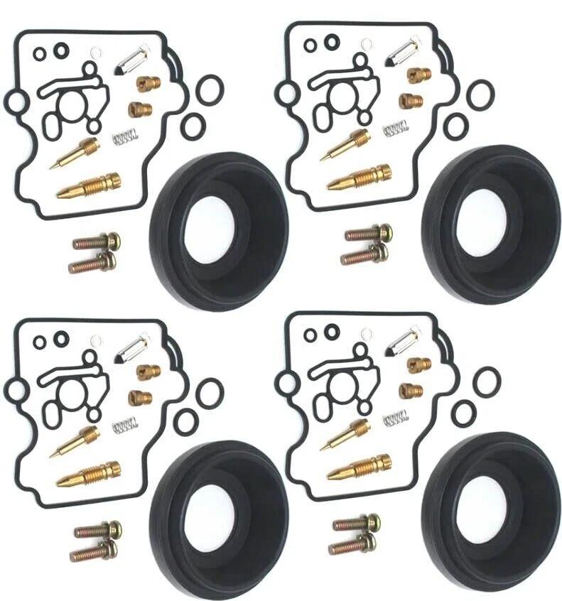 4X FOR Suzuki RF600R 1994-1996 RF900R 1994-1997 Carburetor Repair Kits diaphragm Foto 2 de 3