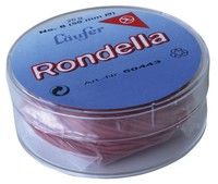 LäUfer 69215 Rondella Gummiringe In Der Dose - Ø25Mm, 25G, Rot