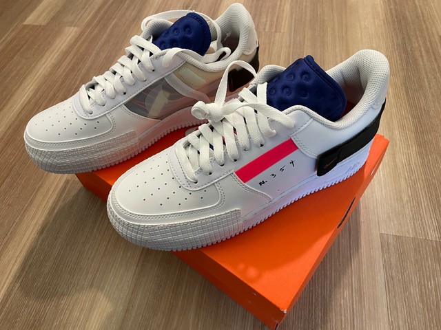 Size 8 - Nike Air Force 1 Low Drop Type Summit White 2019 for sale online |  eBay