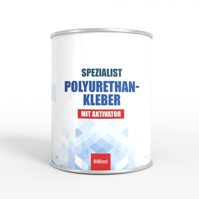 SCHUHKLEBER Universalkleber PU-Kleber 0,8L Leder Gummi Schuhsohle Schuhreparatur