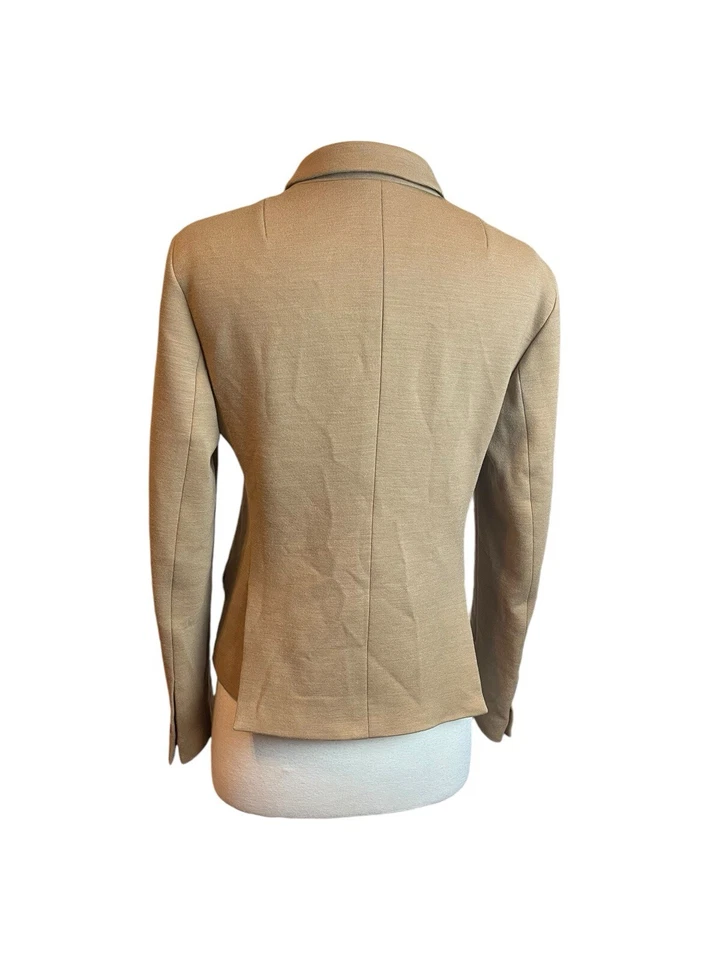 Blazer vintage para mujer Bally talla 38 marrón tostado tejido chaqueta de lana Foto 4 de 4