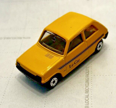 Vintage Matchbox Superfast 1980 Renault 5TL Le Car No 21 - England Lesney Prod.