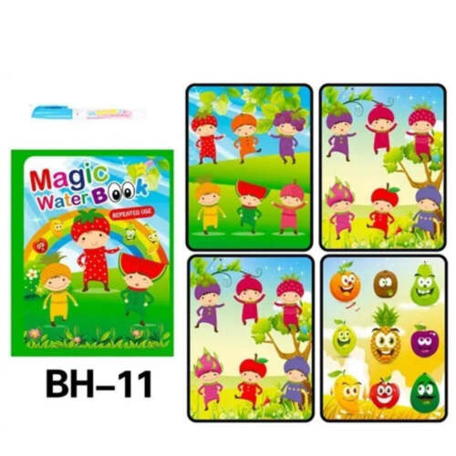 Montessori Toys Reusable Coloring Book Magic Water Drawing Book Painting Drawing - Bild 29 von 46