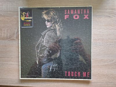 NEW!! Samantha Fox VINTAGE Puzzle Touch Me Album NEW Sealed 250 Pc Jigstars RARE