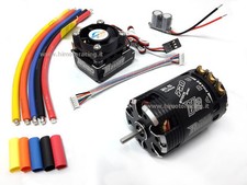 Combo Rocket Brushless sans Balais Capteurs Moteur 540 21.5T + Réglage 120A