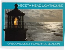 Postcard Heceta Head Lighthouse Oregon USA