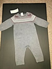 NWT Gymboree 1-piece knit Sweater outfit button on bottom Size 3-6m