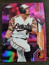 2020 TOPPS CHROME PINK REFRACTOR #130 ANTHONY SANTANDER BALTIMORE ORIOLES