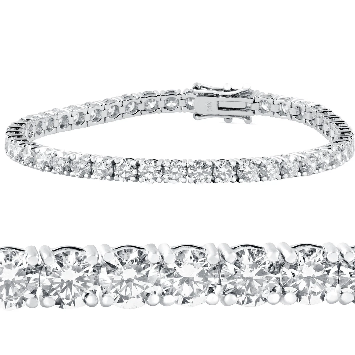 Теннисный браслет first class diamonds