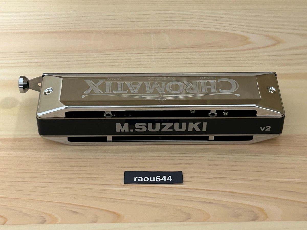 SUZUKI CHROMATIX SCX-48 ハーモニカ Amazon.com: Suzuki Chromatic Harmonica, Silver (SCX-48 Bb